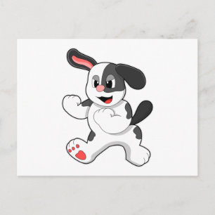 Carte Postale Chien comme combattant