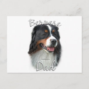 Carte Postale Chien de Montagne Bernese Papa 2