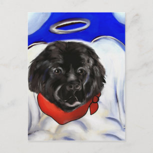Carte Postale Chien de Terre-Neuve