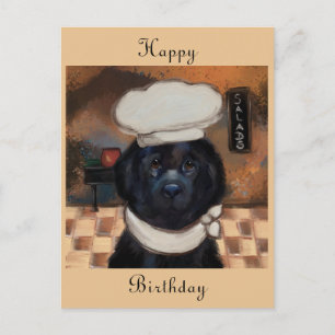 Carte Postale Chien de Terre-Neuve