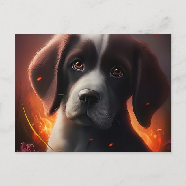 Carte Postale Chien Divers (Devant)