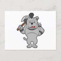 Chien en guerrier avec Axe