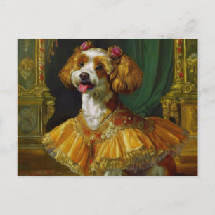 Carte Postale Chien fantaisiste de l'IA