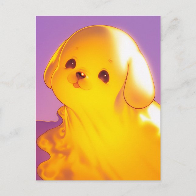 Carte Postale Chien fantôme (Devant)