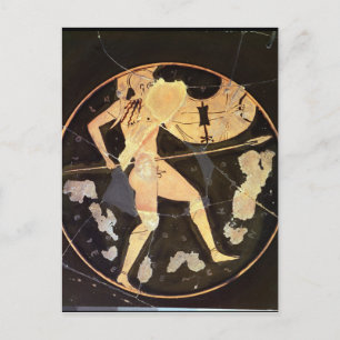 Carte Postale Chien rouge d'Athènes kylix