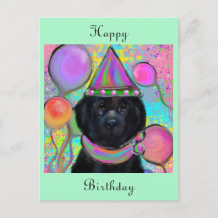 Carte postale Chien Terre-Neuve