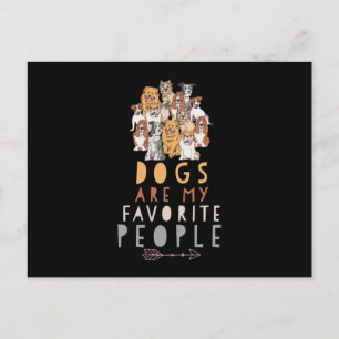 Carte Postale Chiens qui disent
