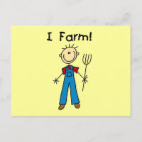 Chiffre T-shirts et cadeaux de bâton d'agriculteur