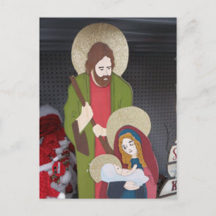 Carte Postale Chiffres de la Nativité