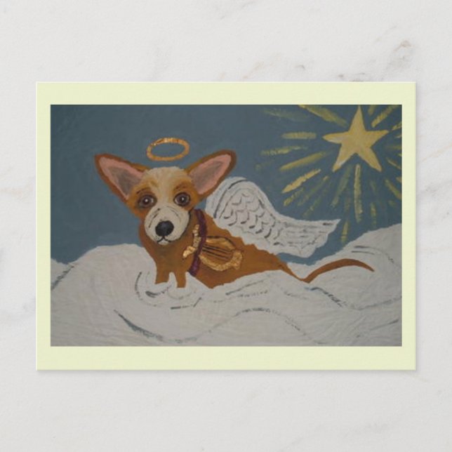 Carte Postale Chihuahua Ange (Devant)