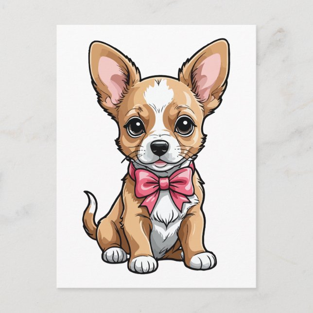 Carte Postale Chihuahua Chig (Devant)