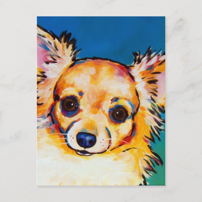 Carte Postale Chihuahua Fawn LC (Devant)