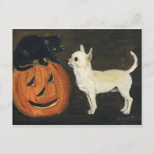 Carte postale "Chihuahua Halloween"
