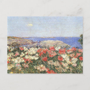 Carte Postale Childe Hassam - Des pavots sur les îles des Shoals