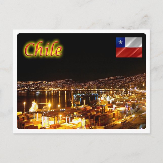 Carte Postale Chile - Valparaiso - (Devant)