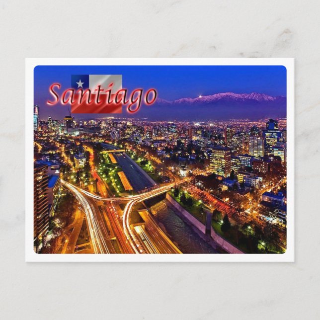 Carte Postale Chili - Santiago - (Devant)