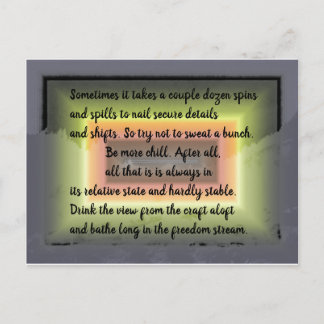 Carte Postale Chill Ethos