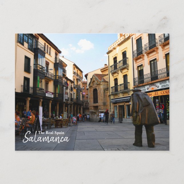 Carte Postale Chillin à Salamanque - La vraie Espagne (Devant)