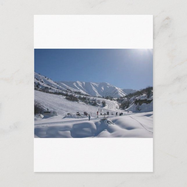 Carte Postale Chimgan Ski Slope (Devant)