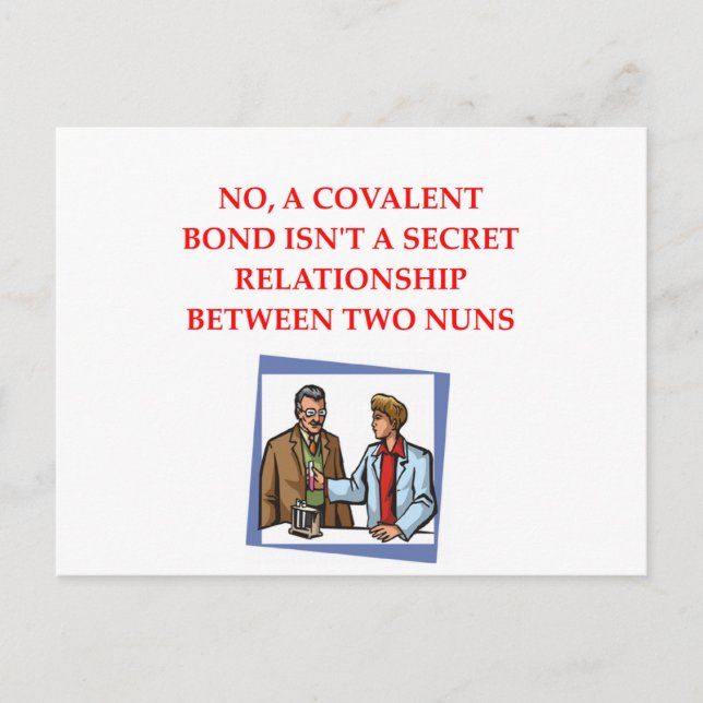 Carte Postale chimie (Devant)