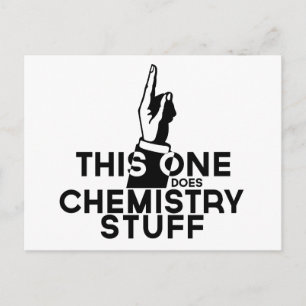 Carte Postale Chimie Drôle - Vintage Celui-Ci Fait Chimie