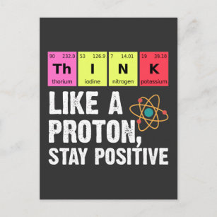 Carte Postale Chimie Physiciens Professeur Proton Sciences