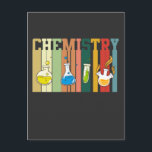 Carte Postale Chimie vintage Sciences Enseignant Chemin étudiant<br><div class="desc">Funny Nerdy Science Surprise pour un étudiant,  chimiste,  physique,  enseignant,  scientifique ou pharmacien. Cadeau idéal pour tous les scientifiques curieux qui aiment expérimenter ou faire une expérience en laboratoire ou en laboratoire.</div>
