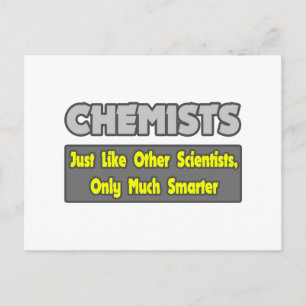 Carte Postale Chimistes...Smarter
