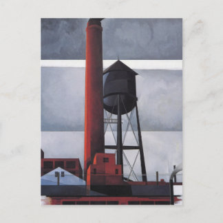 Carte Postale Chimney and Water Tower (par Charles Demuth)