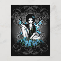 Carte postale China Retro Lilly Imaginaire