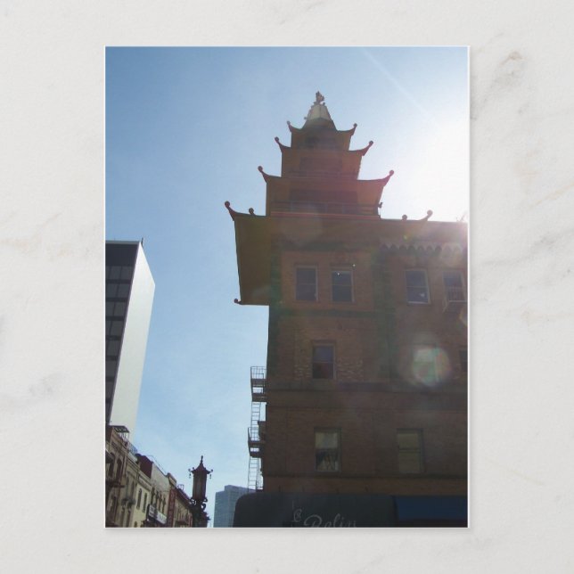 Carte Postale China Town SF CA (Devant)