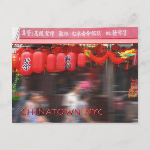 Carte Postale Chinatown New York