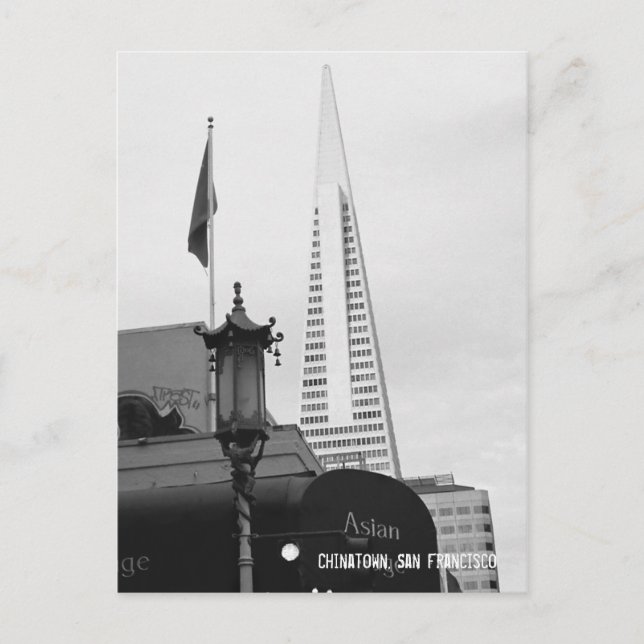 Carte Postale Chinatown, San Francisco (Devant)