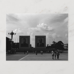 Carte Postale Chine Ancienne Pékin place Tiananmen
