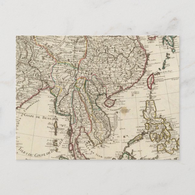 Carte Postale Chine, Inde, Asie (Devant)