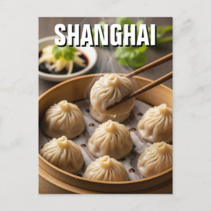 Carte Postale Chine Shanghai Xiaolongbao