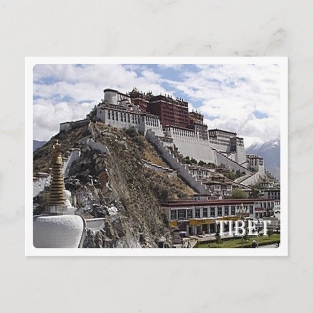 Carte Postale Chine - Tibet - (Devant)