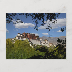 Carte Postale Chine, Tibet, Lhasa, Palais du Potala