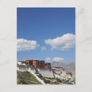 Carte Postale Chine, Tibet, Lhassa, Potala Palace