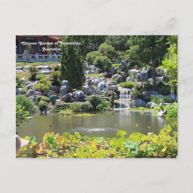 Carte Postale Chinese Garden, Chinatown, Sydney, Australie (Devant)