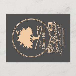 CARTE POSTALE CHINO HILLS SAN BERNARDINO CALIFORNIE