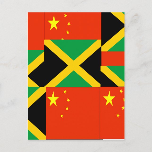 Carte Postale Chinois-Jamaïcain (Devant)