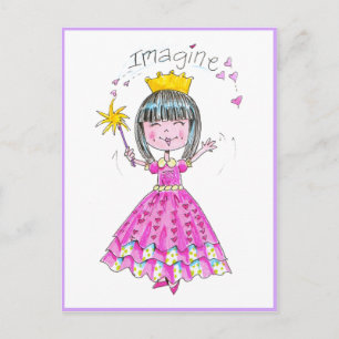 Carte postale chinoise fille