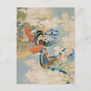Carte postale chinoise Moon Goddess