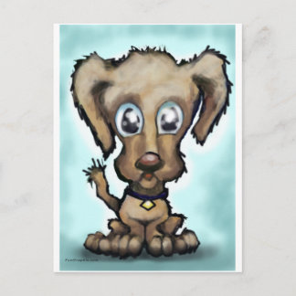 Carte Postale Chiot