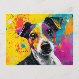 Carte Postale Chiot Mignon Chien Drôle Mixte Média Animal De Com