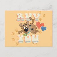 Chiot Scooby-Doo "Ruv You"
