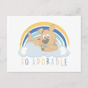 Carte Postale Chiot Scooby-Doo "tellement adorable"