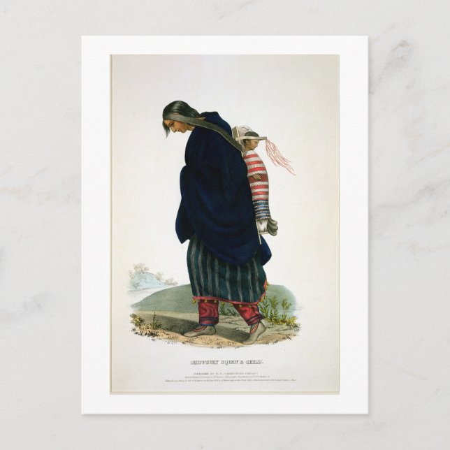 Carte Postale Chippeway Square and Child, pub. par F.O.W. Greeno (Devant)