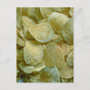 Carte Postale chips croustillantes